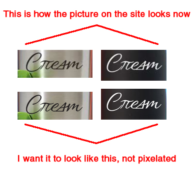 Pixelated Diagram